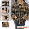  Multifunction Wrap Heating Plaid Shawl Blanket MTECB013