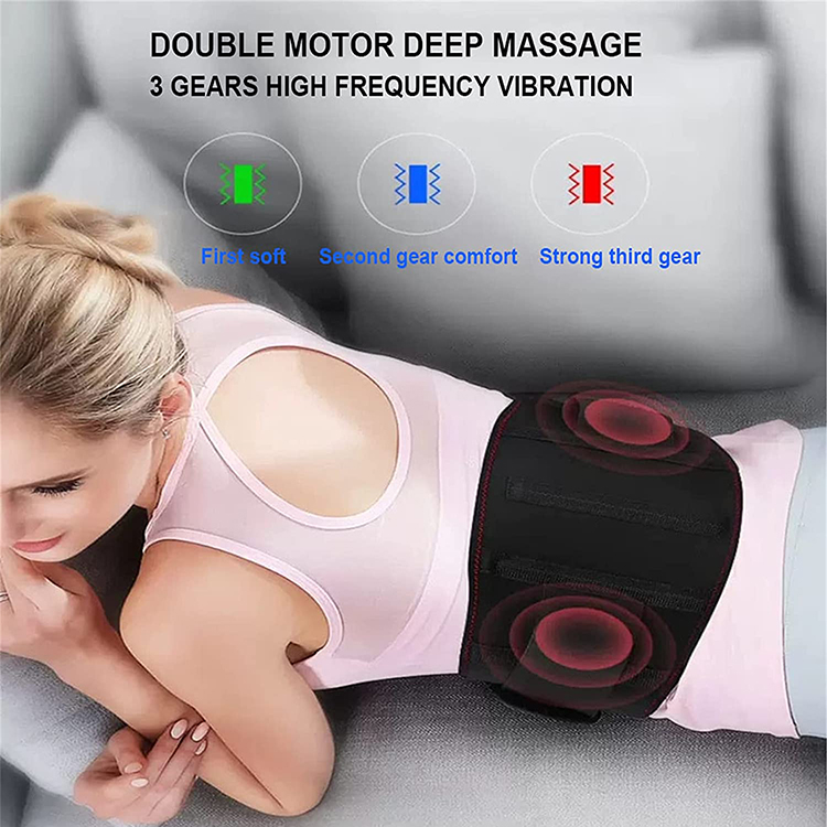 USB Rechargeable Heated Therapy Belt For Pain Relief And Comfort MTECT004
