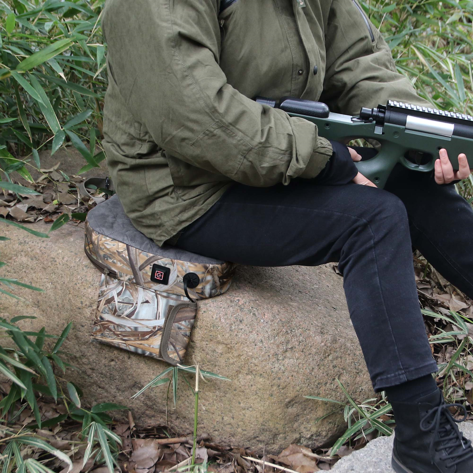 Portable Hunting Heated Seat Cushion supplier MTECC003