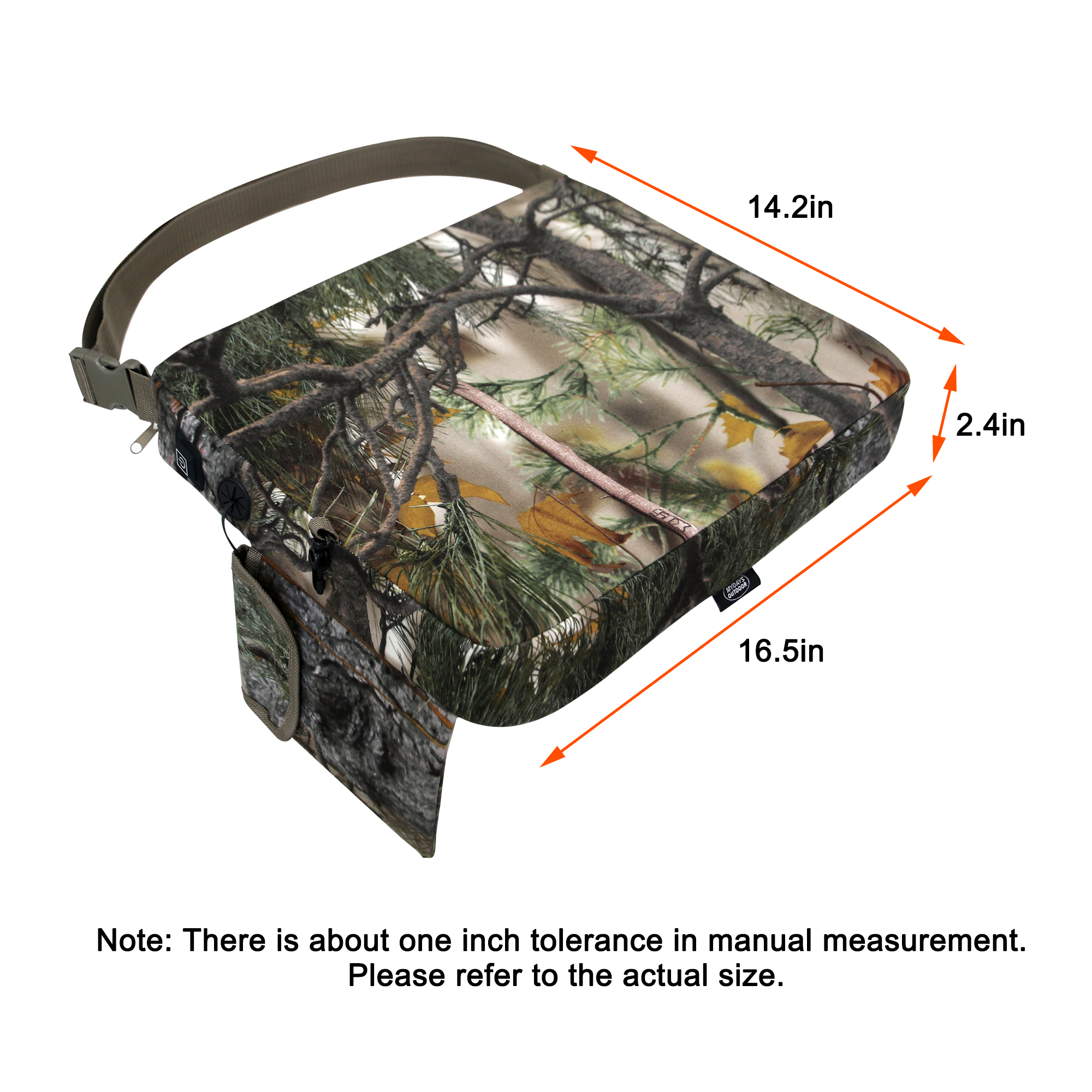 mydays Hunting Seat Cushion, Camo Foam Mat, Stadium Seat