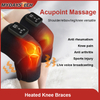 Vibration Heated Knee Brace Massager with Heating Pad for Knee MTECT002