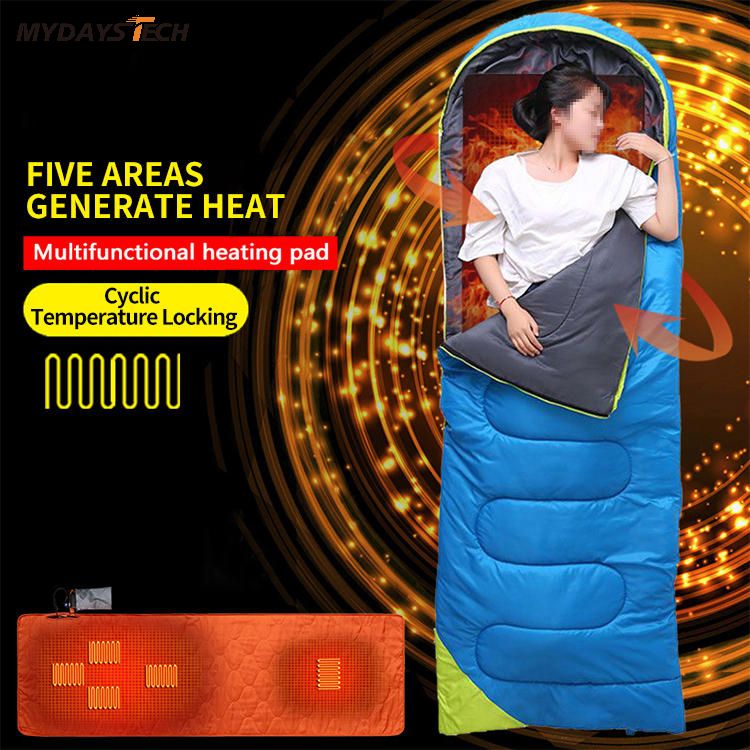 Heated Sleeping Bag Liner For Cold Weather Camping MTECB007