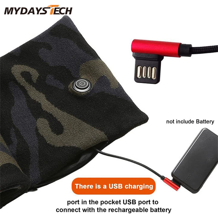 USB Heating Scarf With Neck Heating Pad Washable MTECH001