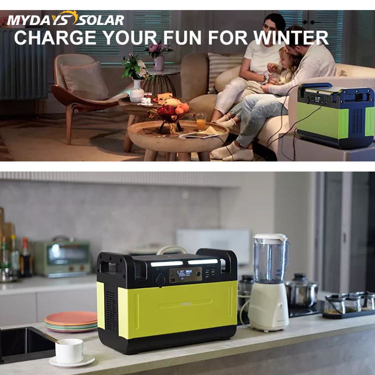 Zasilanie awaryjne z baterii litowej o dużej pojemności Przenośna elektrownia o mocy 1500 W MSO-82