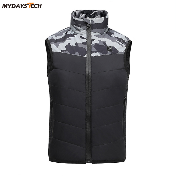 Kids Lightweight USB Electric Camouflage Heated Vest MTECV004