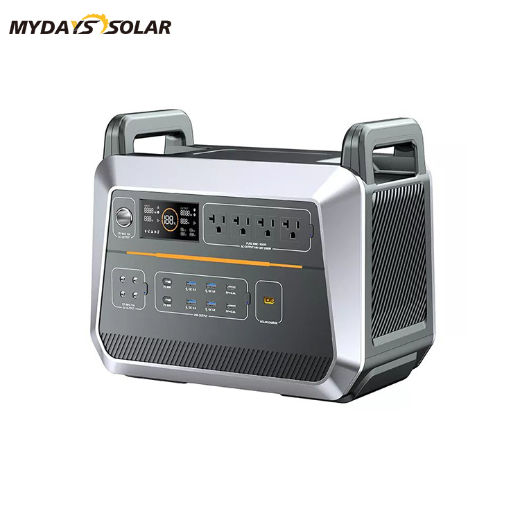 Electronics High Capacity External Battery Portable Power Bank Station 2000W MSO-83