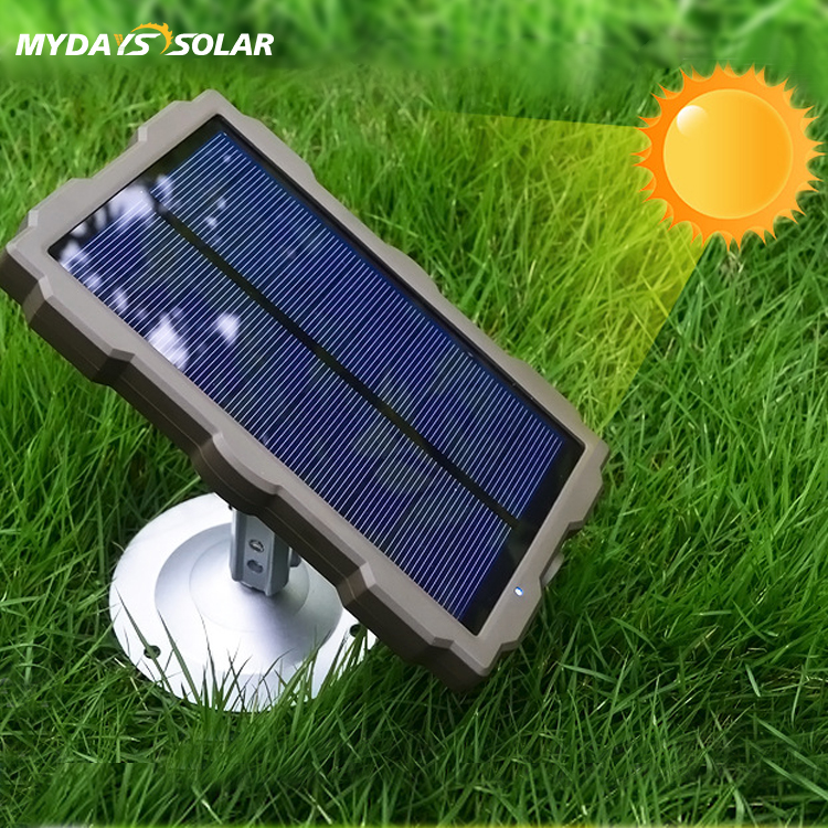 Fast Charge Portable Solar Panel Charger for Hunting Cameras MSO-211