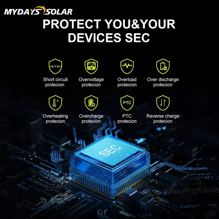 Lithium Batteri Litium Batteri i høj kapacitet 1500W bærbart kraftværk MSO-82