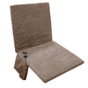 Coussin de siège pliant chauffé avec dossier mtecc005