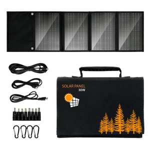 30W High Conversion Rate Portable Solar Panel with USB MSO-243