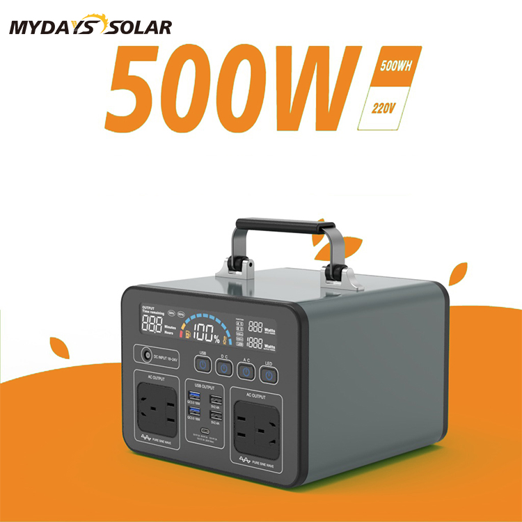 300W 500W 1000W New Outdoor Solar Generator Portable Power Station MSO-47