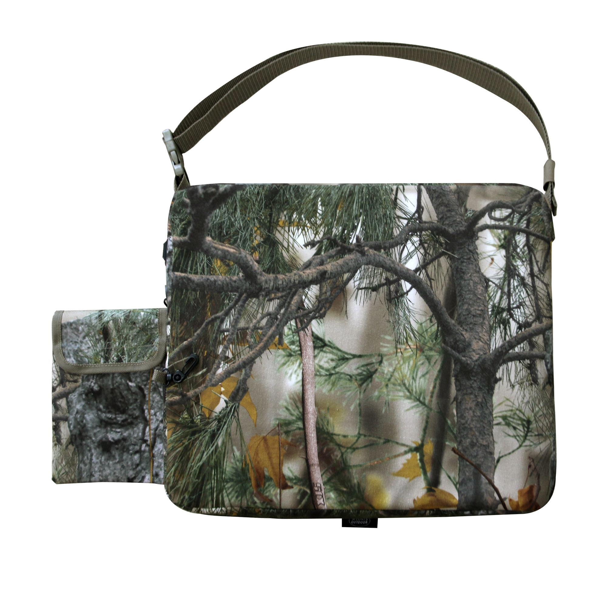 Camo Foam Mat Stadium Seat Cushion with Adjustable Strap MTECC002