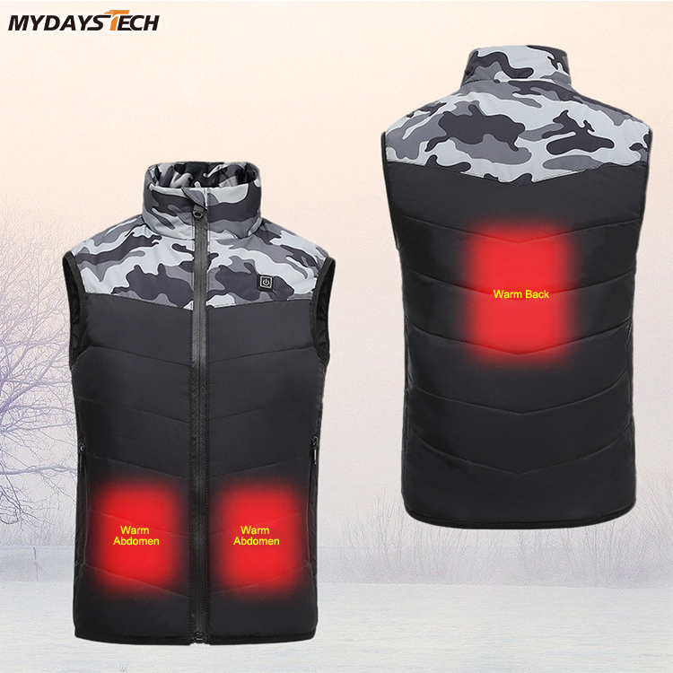 USB Electric Heated Vest Electric Heating Vest Supplier MTECV004
